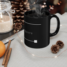 Load image into Gallery viewer, Sweat Equity 11oz Black Mug
