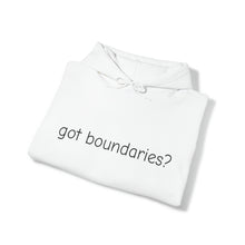 Load image into Gallery viewer, got boundaries? Unisex Heavy Blend™ Hooded Sweatshirt