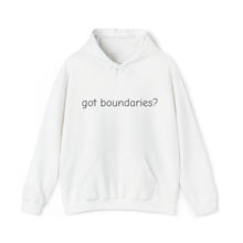 Load image into Gallery viewer, got boundaries? Unisex Heavy Blend™ Hooded Sweatshirt

